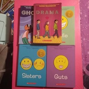 Raina Telgemeier Book of 5